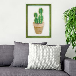 Wallity Cuadro Decorativo Enmarcado Multicolor CAM2903